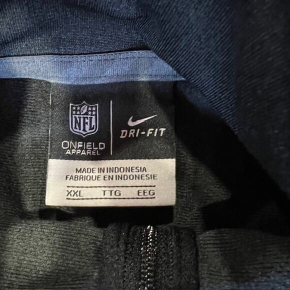 Jacksonville Jaguars Nike Dri-Fit Quarter Zip Pullover Mens XXL NFL On Field - Picture 4 of 10